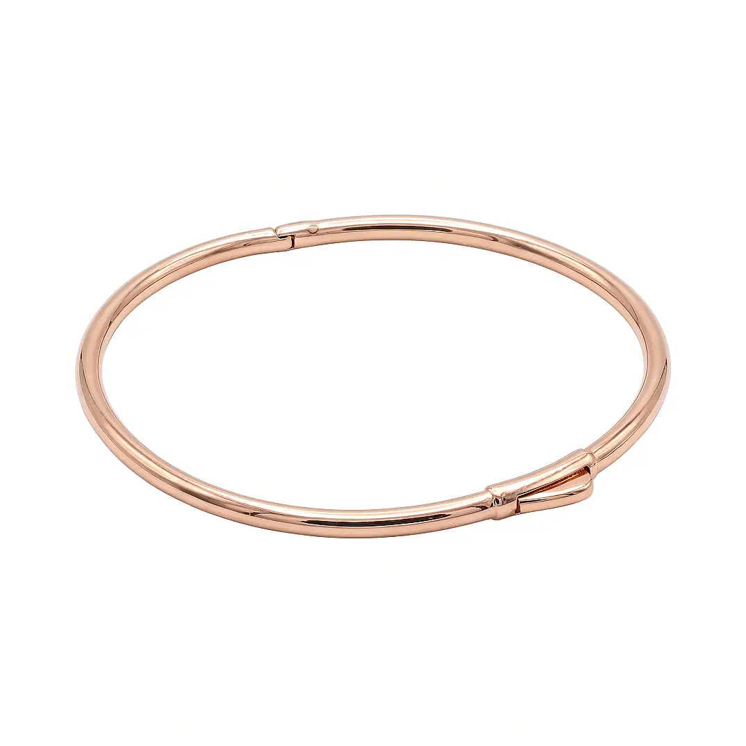 Minimal Rose Altın Kelepçe - 1